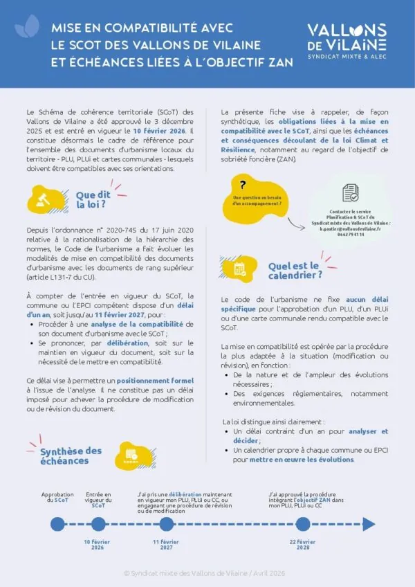 Image du document Mise en compatibilité des documents d&rsquo;urbanisme locaux avec le SCoT